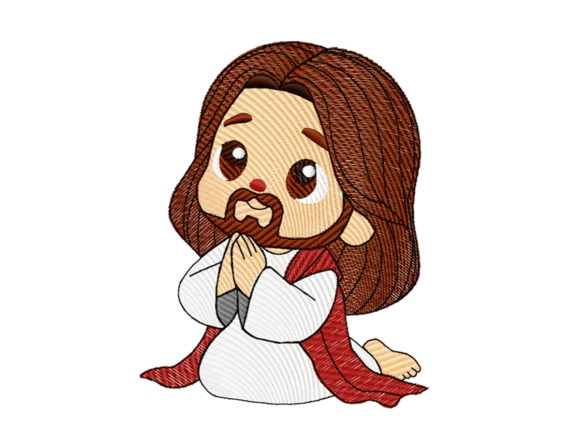 Cute Jesus Embroidery Design Review