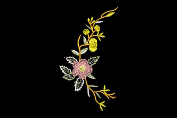 Delicate Blooming Arch Embroidery: A Designer's Review