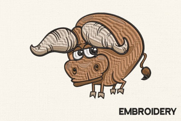 Funny Buffalo Embroidery Design Review