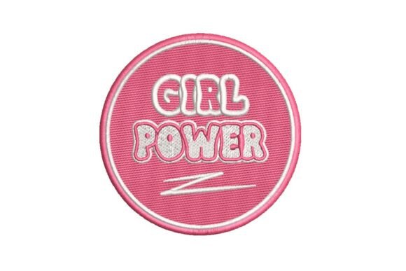 Girl Power Pink Patch Embroidery Design Review