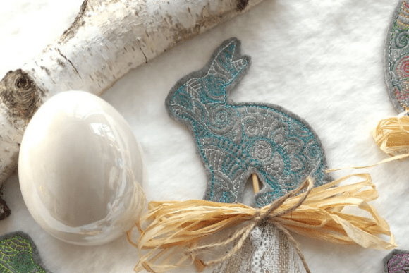 ITH Easter Stick Decoration Embroidery: A Designer's Review