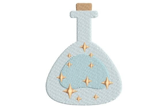 Magical Invisibility Potion Bottle Embroidery Design Review
