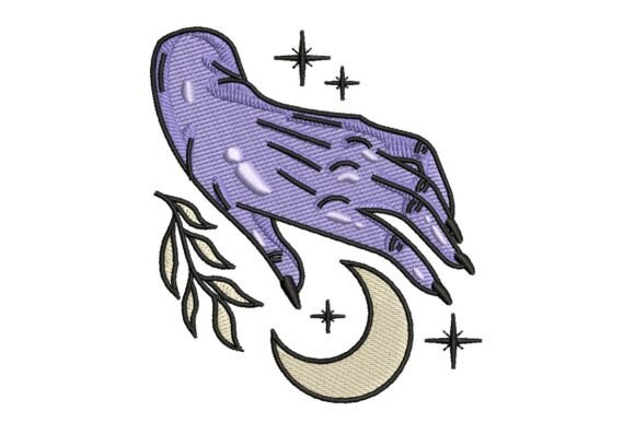 Mystical Witch Hand Embroidery Design Review