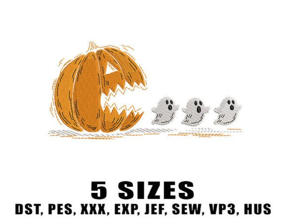 Pumpkin Hunting Ghost Embroidery Designs Review